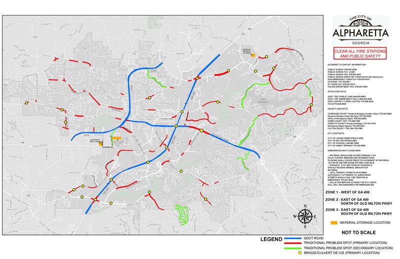 Alpharetta Road Priority Map