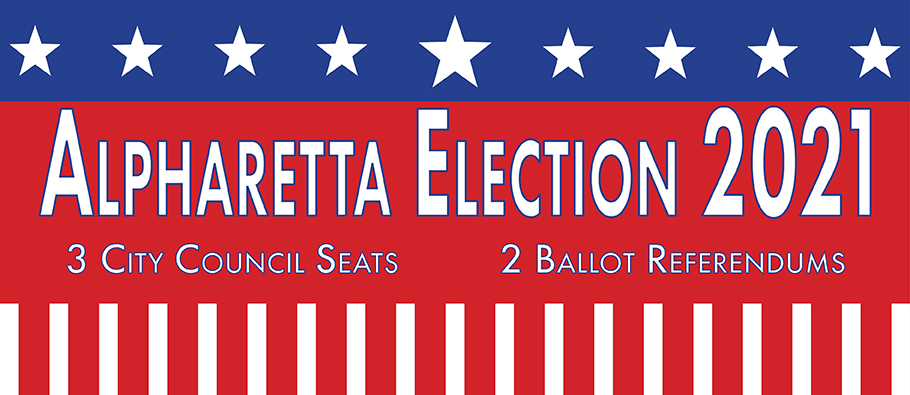 Alpharetta Election 2021 News Item Graphic