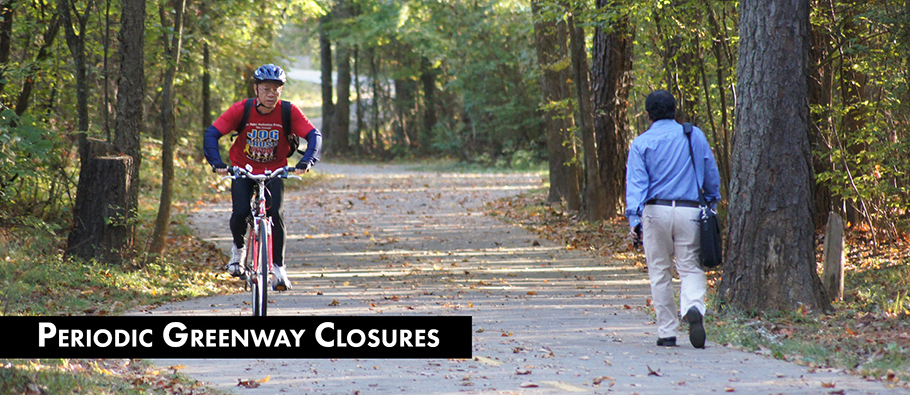 Greenway Closures Website News Graphic