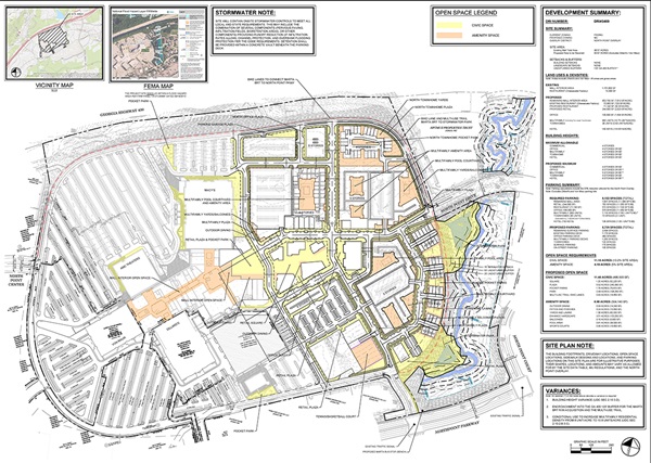 NP Mall Zoning Site Plan