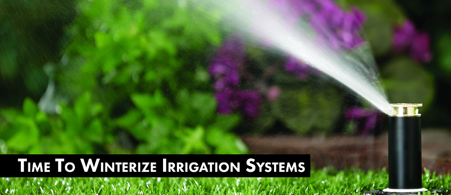 Winterize Irrigation Systems Graphic