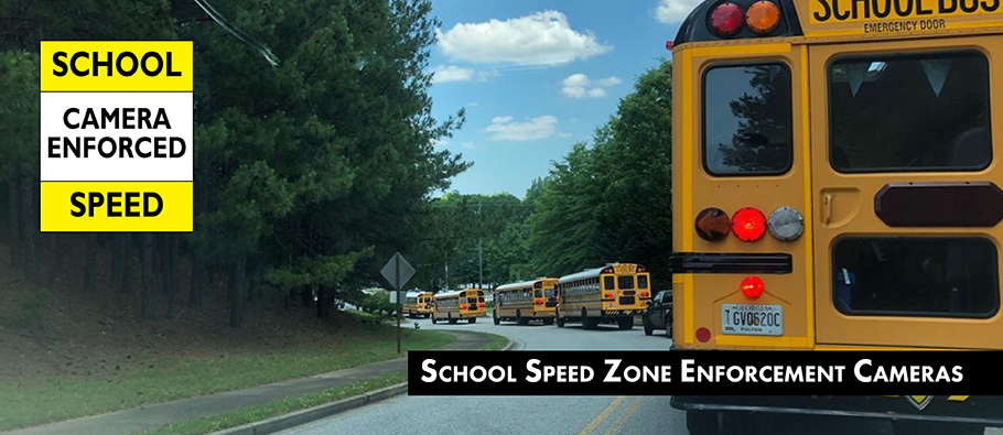 School Speed Zone Cameras News Graphic