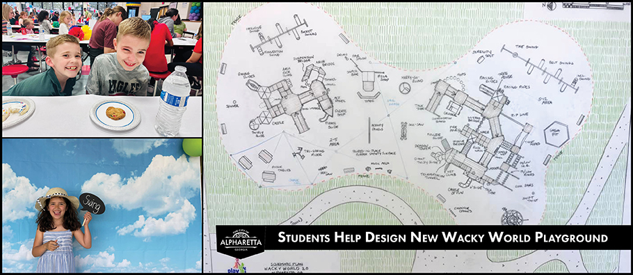 Students Design Playground News Graphic