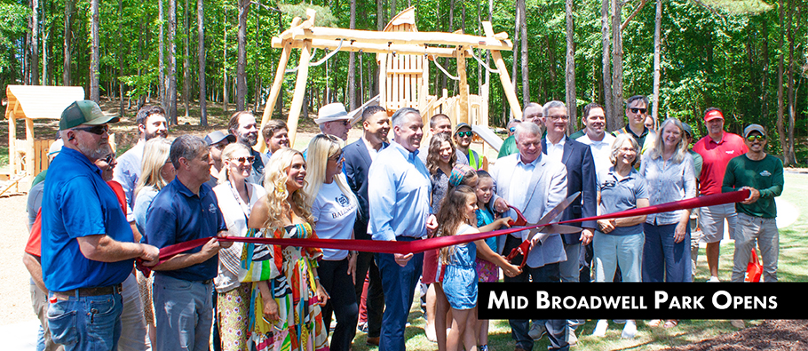 Mid Broadwell Park Opens News Graphic
