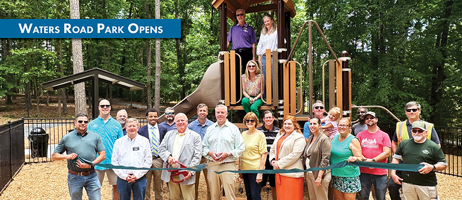 Waters Road Park Opens - News Graphic